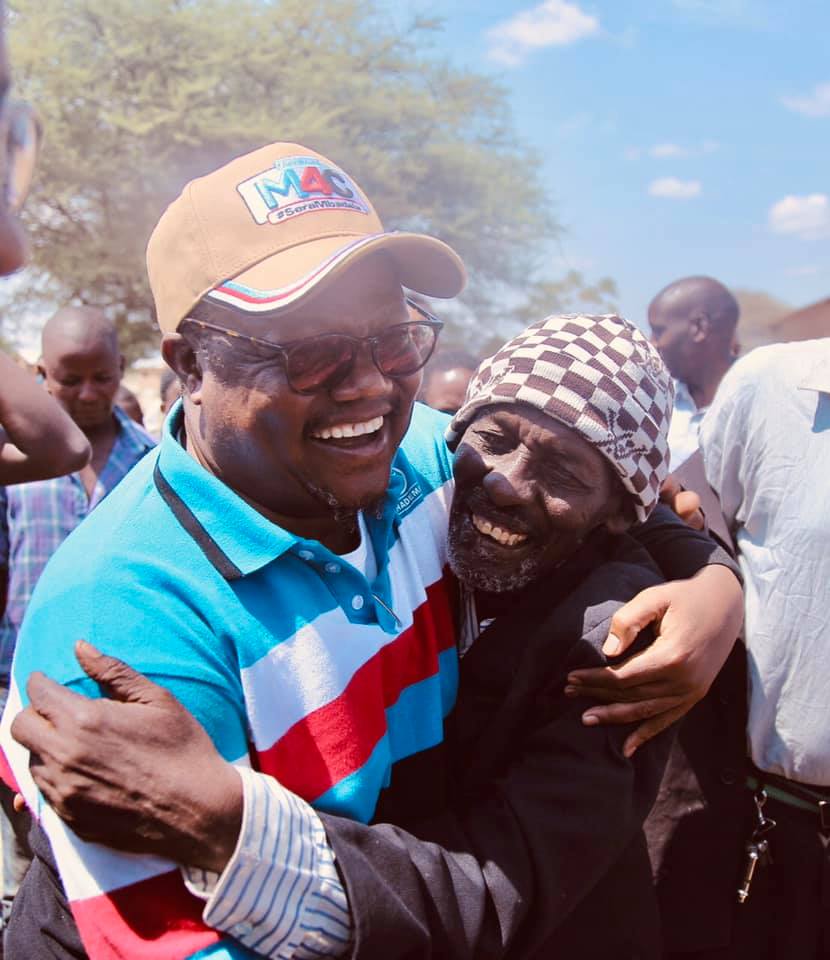 Tundu Lissu addressing a rally crowd in Tanzania